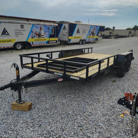 New 2026 MEB 83x16 TA , 2' dovetail with 30" gate or straight deck with 48" gate, 3.5k axles Utility Trailer