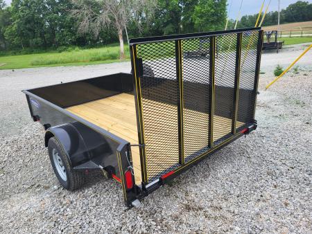 New 2027 Maxwell 2027 77x10 Solid Side Utility Trailer