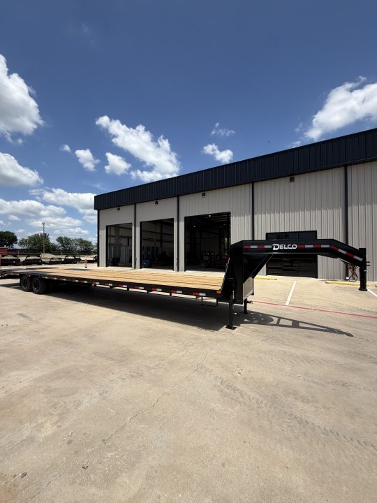 New 2026 Delco Trailers FD40 Flatbed Trailer