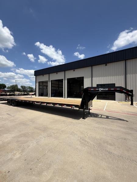 New 2026 Delco Trailers FD40 Flatbed Trailer