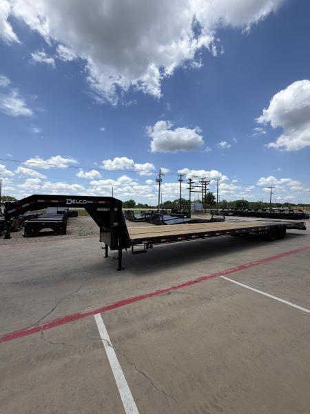New 2026 Delco Trailers FD40 Flatbed Trailer