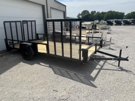 New 2026 Quality Steel and Aluminum 82 x14' Steel Utility Trailer