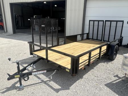 New 2026 Quality Steel and Aluminum 82"x14' Steel Utility Trailer