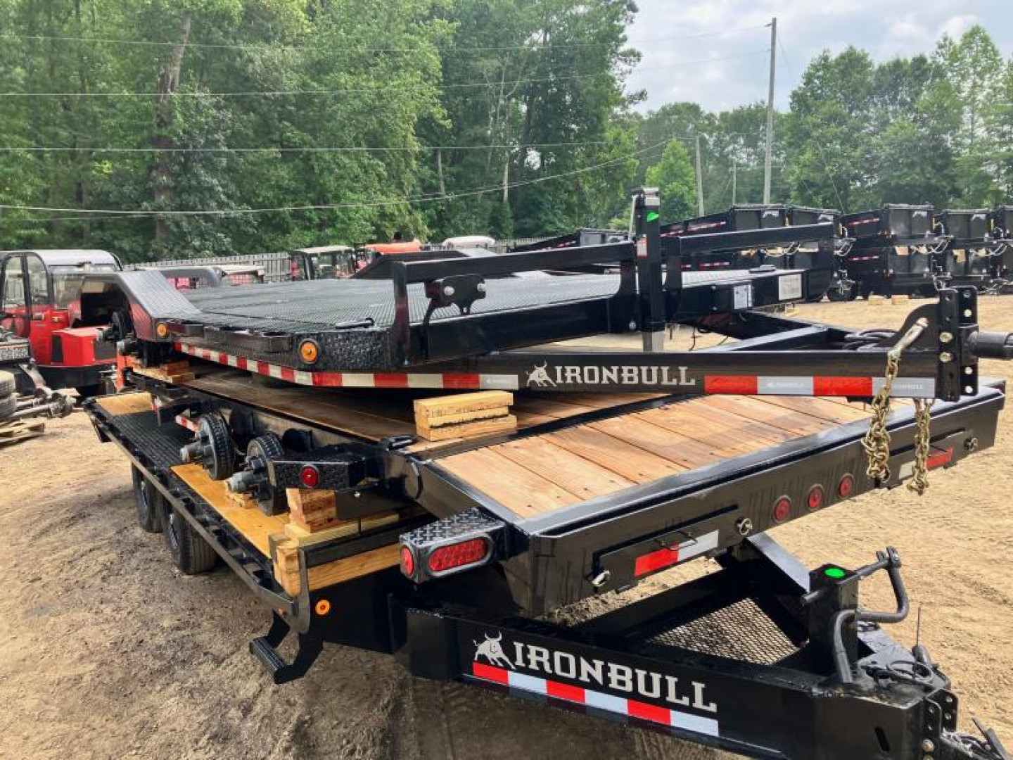 New 2023-Iron-Bull-Trailers-8.5×20-10K-Buggy-Hauler-Drive-Over-Fender-C10K820SI