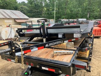 New 2023-Iron-Bull-Trailers-8.5×20-10K-Buggy-Hauler-Drive-Over-Fender-C10K820SI