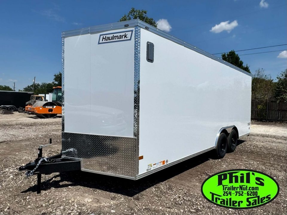 New 2026 Haulmark 8.5X20 ENCLOSED TRAILER REAR WING & LOADING LIGHT Cargo / Enclosed Trailer