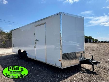 New 2026 Haulmark 8.5X20 ENCLOSED TRAILER REAR WING & LOADING LIGHT Cargo / Enclosed Trailer