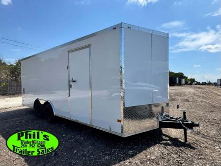 New 2026 Haulmark 8.5X20 ENCLOSED TRAILER REAR WING & LOADING LIGHT Cargo / Enclosed Trailer