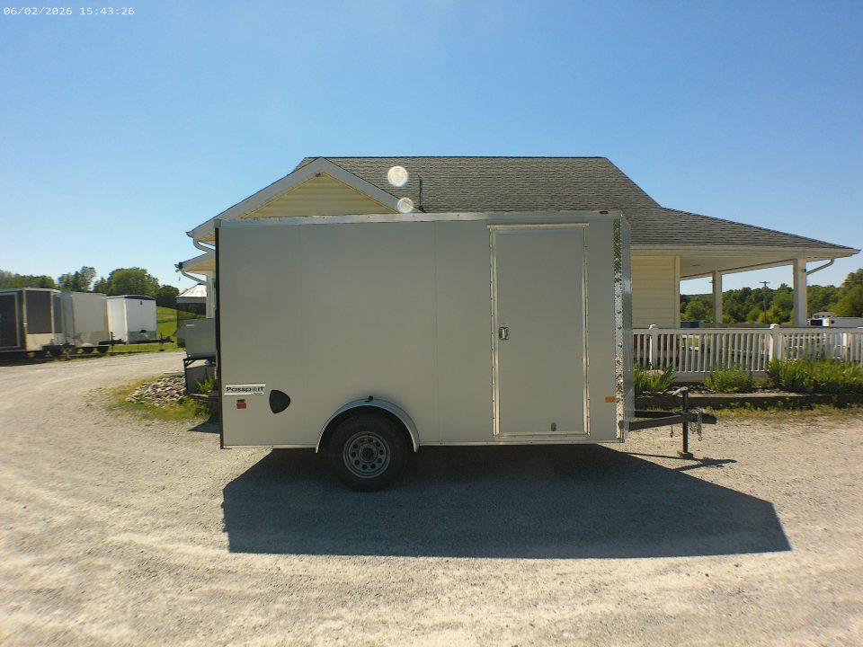 New 2026 Haulmark Passport 6x12 Deluxe with ACP Cargo / Enclosed Trailer