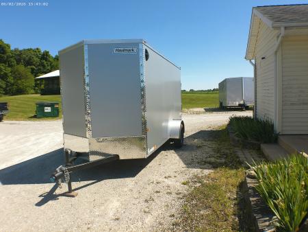New 2026 Haulmark Passport 6x12 Deluxe with ACP Cargo / Enclosed Trailer