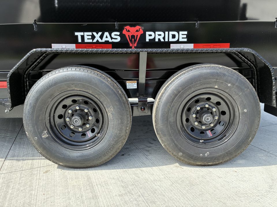 New 2026 Texas Pride 7x14 14k Dump Trailer