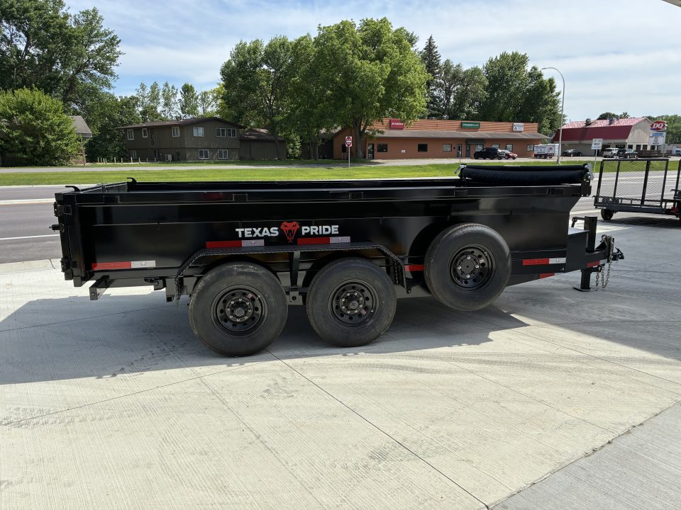 New 2026 Texas Pride 7x14 14k Dump Trailer
