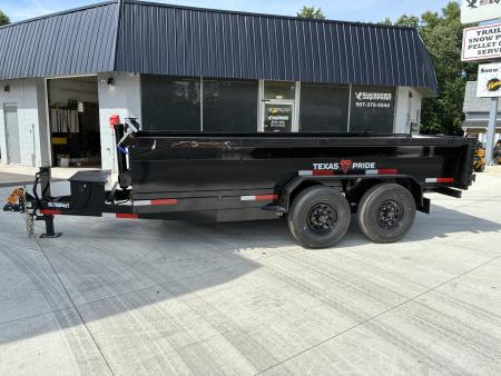New 2026 Texas Pride 7x14 14k Dump Trailer