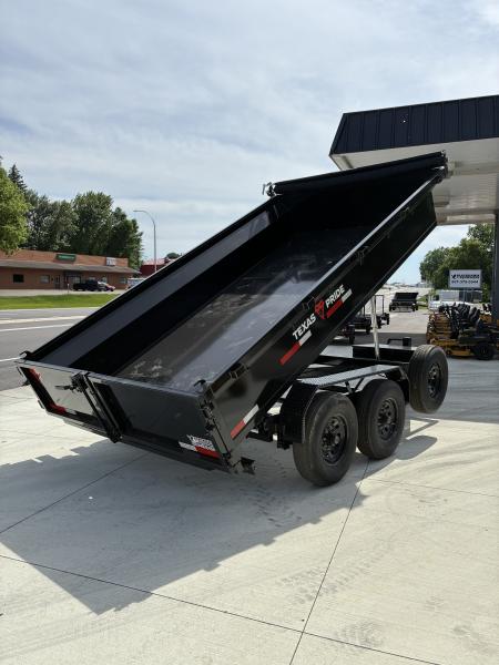 New 2026 Texas Pride 7x14 14k Dump Trailer