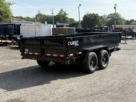 New 2026 PJ Trailers 83" x 14' (D7) Quest Series 14K Dump Trailer