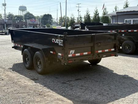 New 2026 PJ Trailers 83" x 14' (D7) Quest Series 14K Dump Trailer