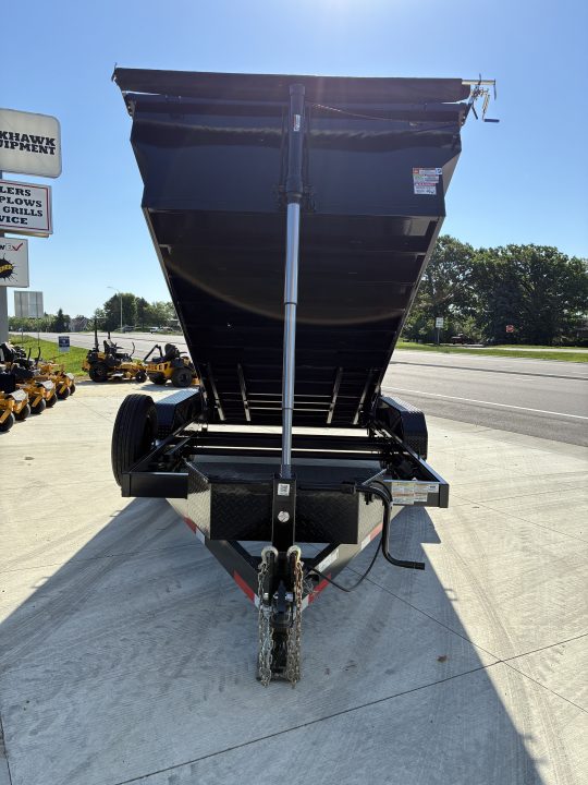 New 2026 Texas Pride 7x14 14k Dump Trailer 2' Sides Tarp Ramps and Spare Included
