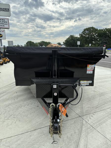 New 2026 Texas Pride 7x14 14k Dump Trailer 2' Sides Tarp Ramps and Spare Included