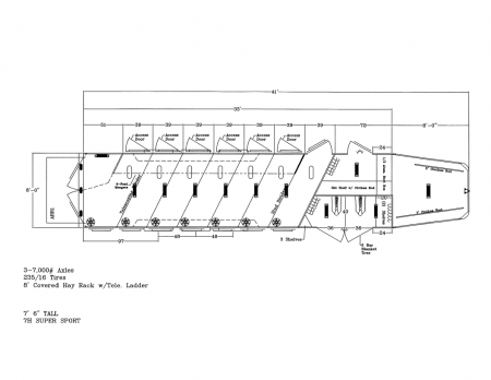 New 2027 Sundowner 7 Horse Gooseneck Horse Trailer