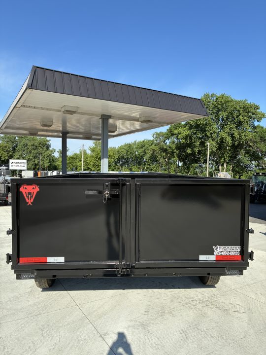 New 2026 Texas Pride 7x14 14k GVWR Dump Trailer 3' Side Walls Tarp Ramps Spare