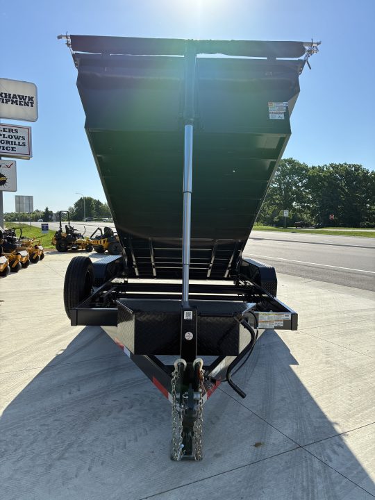 New 2026 Texas Pride 7x14 14k GVWR Dump Trailer 3' Side Walls Tarp Ramps Spare