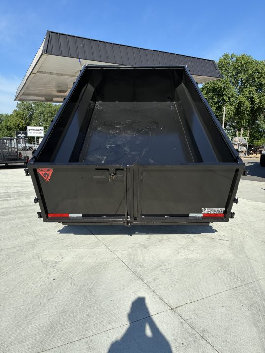 New 2026 Texas Pride 7x14 14k GVWR Dump Trailer 3' Side Walls Tarp Ramps Spare