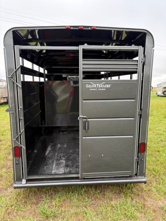 New 2026 Calico Trailers 6X16X6'6" Tandem 7K Stock Trailer