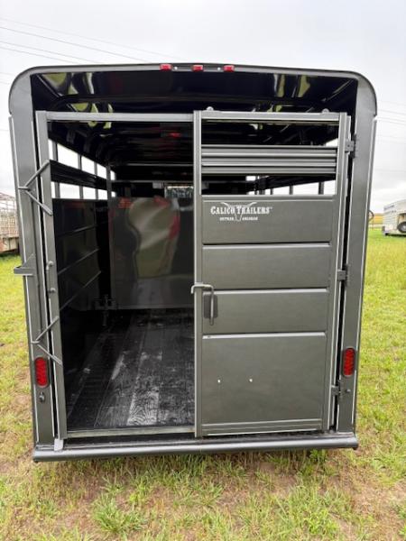 New 2026 Calico Trailers 6X16X6'6" Tandem 7K Stock Trailer