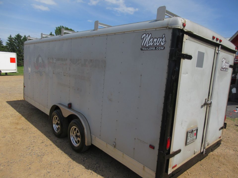 Used 2000 Wells Cargo 820 Cargo / Enclosed Trailer