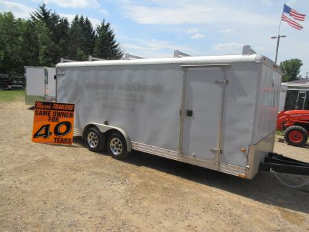 Used 2000 Wells Cargo 820 Cargo / Enclosed Trailer
