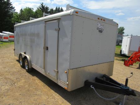Used 2000 Wells Cargo 820 Cargo / Enclosed Trailer