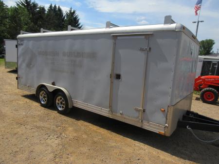 Used 2000 Wells Cargo 820 Cargo / Enclosed Trailer