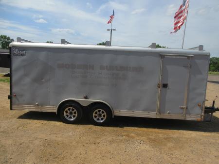 Used 2000 Wells Cargo 820 Cargo / Enclosed Trailer