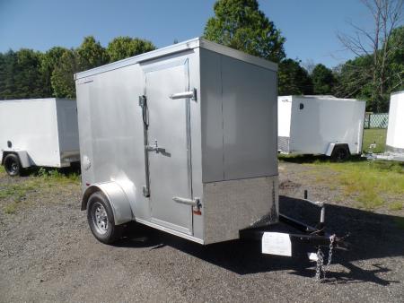 New 2026 Haul About Trailers 5x8 with Ramp Door and Side Door Cargo / Enclosed Trailer