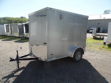 New 2026 Haul About Trailers 5x8 with Ramp Door and Side Door Cargo / Enclosed Trailer