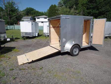 New 2026 Haul About Trailers 5x8 with Ramp Door and Side Door Cargo / Enclosed Trailer