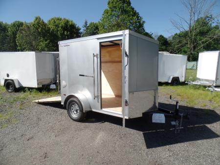 New 2026 Haul About Trailers 5x8 with Ramp Door and Side Door Cargo / Enclosed Trailer