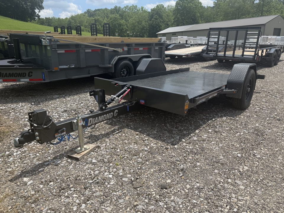 New 2026 Diamond C Trailers DSA 107 12X77 Equipment Trailer