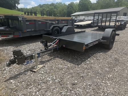 New 2026 Diamond C Trailers DSA 107 12X77 Equipment Trailer