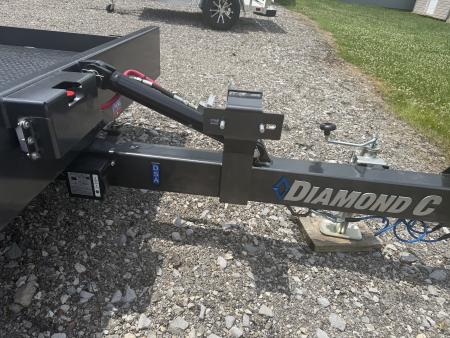 New 2026 Diamond C Trailers DSA 107 12X77 Equipment Trailer