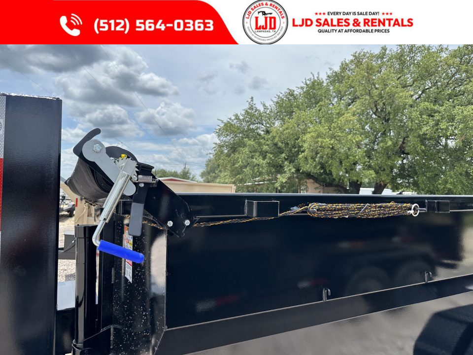 New 2026 US Built - Dump Trailer - 14'x3' - Tarp - 16K GVWR