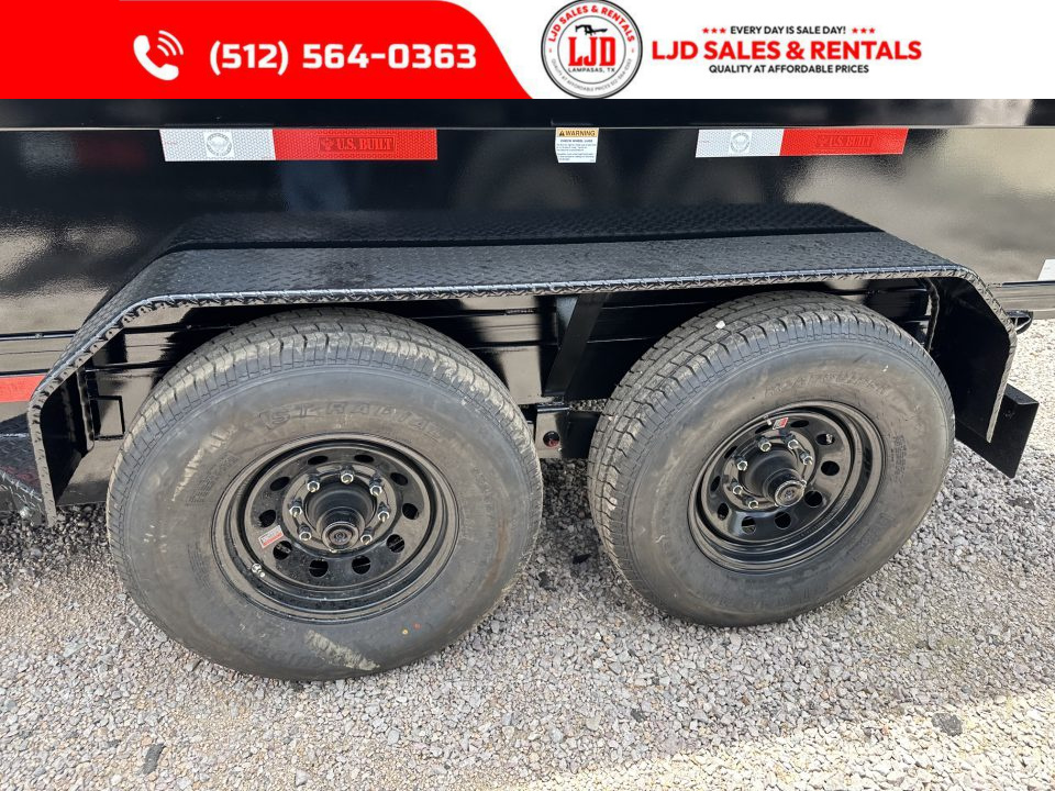 New 2026 US Built - Dump Trailer - 14'x3' - Tarp - 16K GVWR