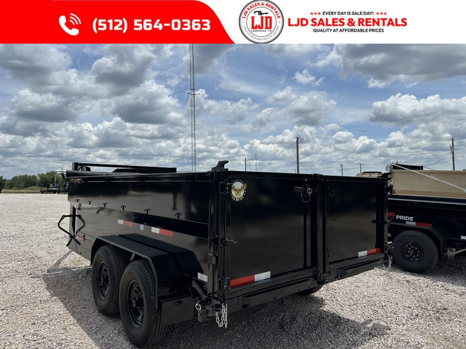 New 2026 US Built - Dump Trailer - 14'x3' - Tarp - 16K GVWR