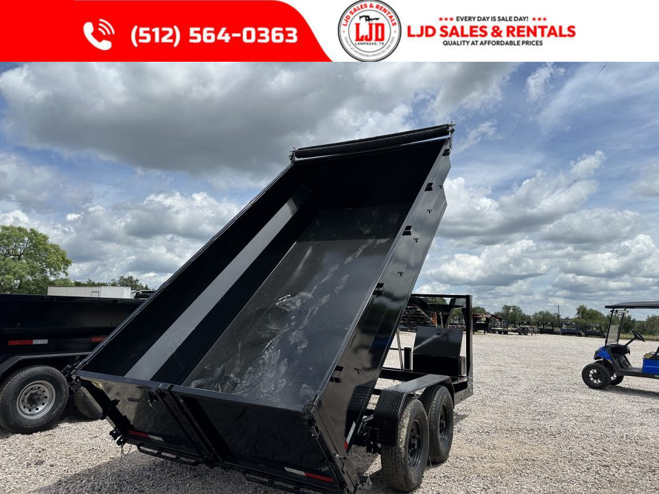 New 2026 US Built - Dump Trailer - 14'x3' - Tarp - 16K GVWR