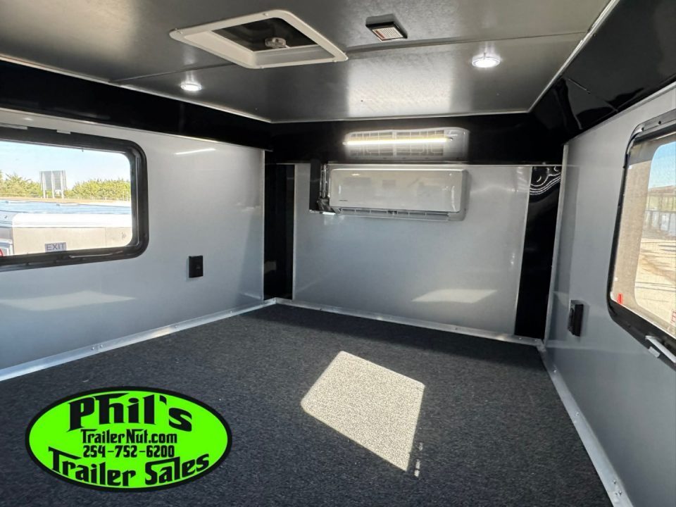 New Continental Cargo NEW 85X44 ENCLOSED CAR RACE TRAILER BATHROOM CAR HAULER CARGO Car / Racing Trailer