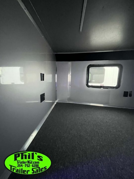 New Continental Cargo NEW 85X44 ENCLOSED CAR RACE TRAILER BATHROOM CAR HAULER CARGO Car / Racing Trailer