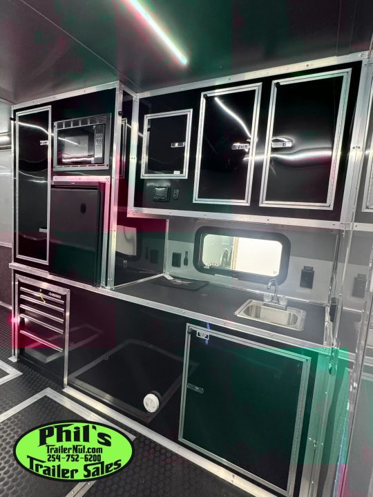New Continental Cargo NEW 85X44 ENCLOSED CAR RACE TRAILER BATHROOM CAR HAULER CARGO Car / Racing Trailer