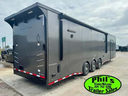 New Continental Cargo NEW 85X44 ENCLOSED CAR RACE TRAILER BATHROOM CAR HAULER CARGO Car / Racing Trailer