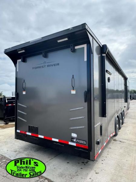 New Continental Cargo NEW 85X44 ENCLOSED CAR RACE TRAILER BATHROOM CAR HAULER CARGO Car / Racing Trailer