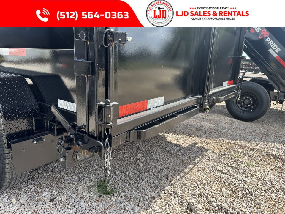 New 2026 Texas Pride - 14'x3' - Dump Trailer - Tarp - 16K GVWR -